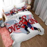 Alex Ovechkin Washington Capitals Hockey Duvet Cover Quilt Case Pillowcase Bedding Set  Bedroom Decor